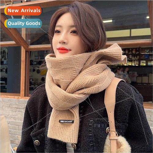Scarf female autumn winter new Korean  fashion wild knted wo