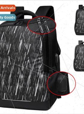 New  Shoulder Bag 2023 mple Graffi Computer Bag Men Oxd Clot