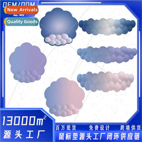 Cloud mouse pads wrist pads silicone wrist pads girls desk p