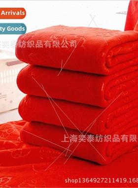 Microfiber embossed bath towel thickened enlarged soft absor