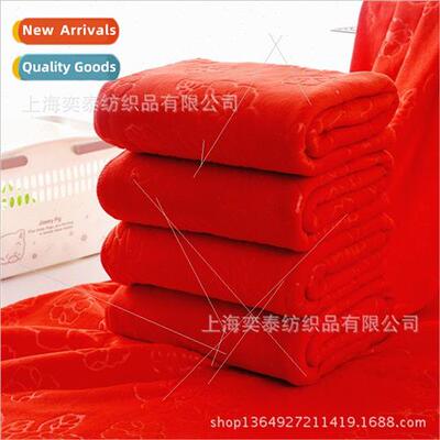 Microfiber embossed bath towel thickened enlarged soft absor