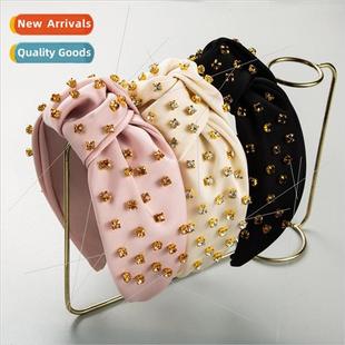 Korean hair bands Europe sense fashion senior rhinestone new