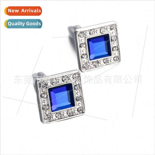 Cufflinks Vintage Diamonds Crystal Men Cufflinks French Cuff