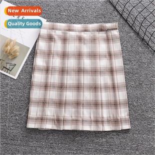 ght Brown Pleated Unim Skir Japan Phantom Check Orthodox Whe