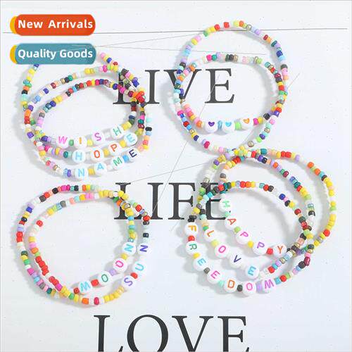 Sweet hand jewelry bohemian bracelet ins hundred colorful ri