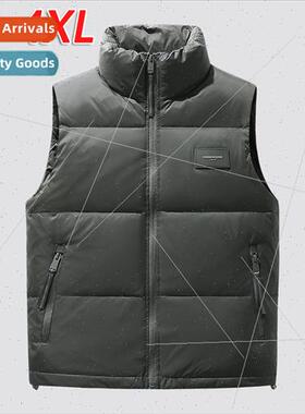 Men down vest men fall winter warm down undershirt outside K