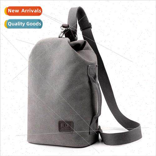 Canvas Bag Men ngle Shoulder Bag Chest Bag Casual Women Cros