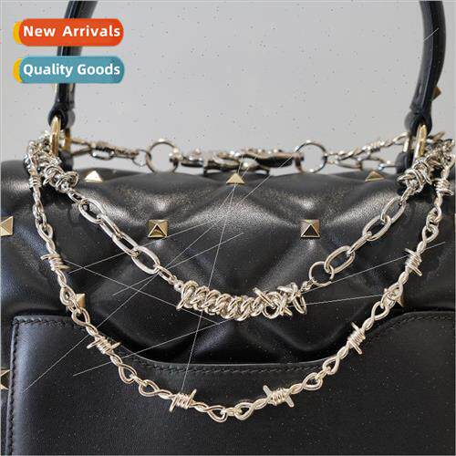 New platinum bag chain accessories thorn double handmade met