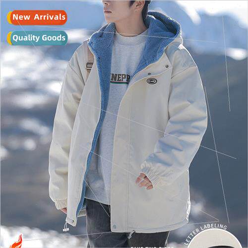 lamb wool cotton jacket winter thickened hundred warm simple