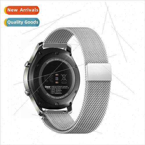 适用Samsung Watch4/Watch5/Watch6 Classic watch bMilanese met
