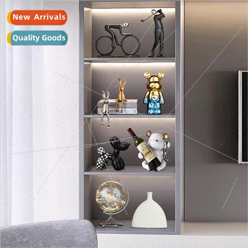 Wine Cooler Set Decorations Modern ving Room Office Bookcase