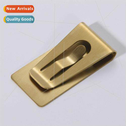 Engraved LOGO Cred Card Money Clip Money Clip Stainless Stee