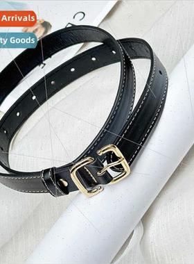 Women belt senior sense day word buckle new pants belt simpl