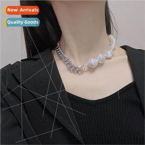 Ins cold wind sense niche retro baroque handmade pearl colla