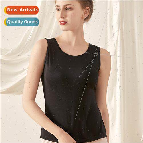 Summer Breathable Cool Mulberry lk Sleeveless Knted Bottom S