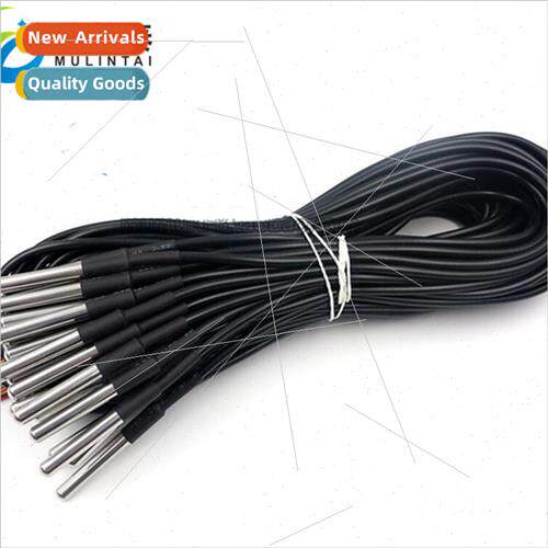 Stainless steel package waterproDS18b20 temperature probe DS