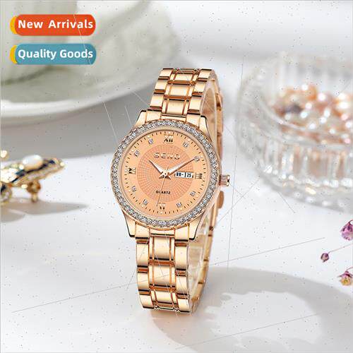 Tatsuno rose gold watch waterproof fashion couple watches do