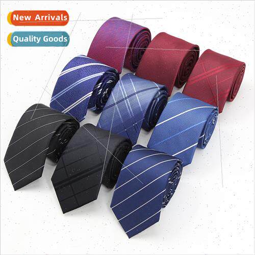 new men hand-typed tie polyester multi-color casual business