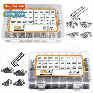 set 940p cap flat washers head screws 1225 304 nut socket