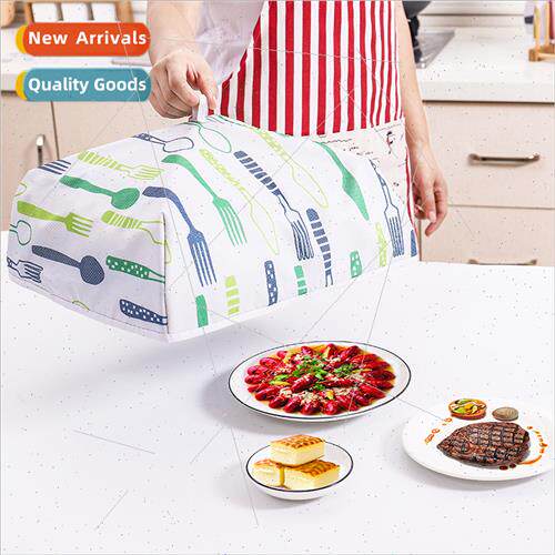 E201-2 kchen  dish cover creative foldable square rice cover