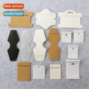 Various PVC jewelry card paper jewelry packaging card diy ea