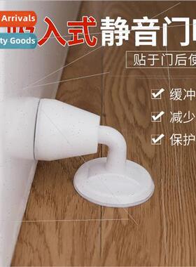 Bedroom Room licone Door Suction No Punch Bump Stop Invisibl