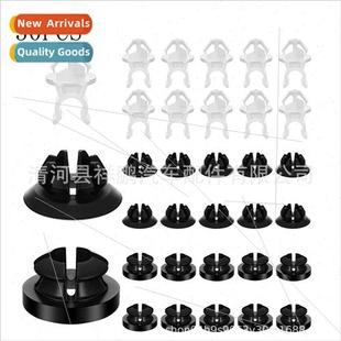 Holder 30pcs Clamp Car Whe Rod Black Clam Hood