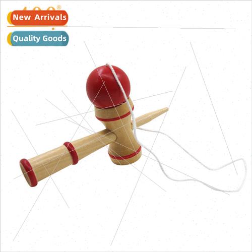 Children fness leisure wooden educational toys sword ball gi