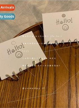 Circle earrings female set 2022 new tide Korea simple compac