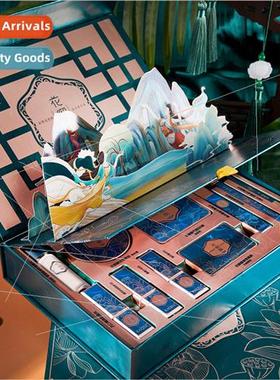 Flower Royal Face  Box  Ten Piece Set  Sculpted pstick Set