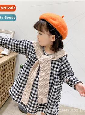 0-10 years old children autumn winter fashion candy color Ko