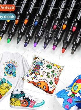 Fabric markers colorful hand-painted DIY graffi waterprodoes