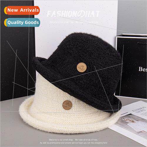 Spring Autumn Korean women plush hat spring outdoor sunshade