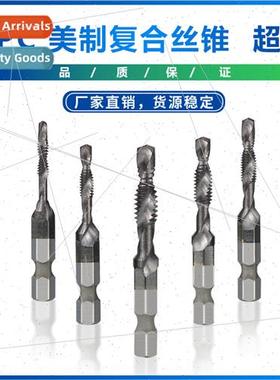 6PC U.S.A. Compose Tap Super A Hexagonal Shank Drilling & Ta