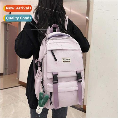 Schoolbag Korean new nd multifunctional backpack large capac