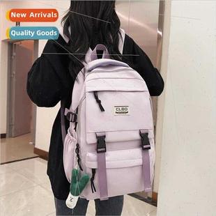 new multifunctional backpack capac Schoolbag large Korean