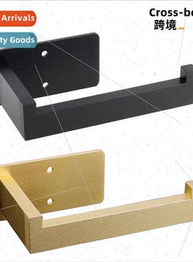 Europe metal black bathroom toilet paper towel holder toilet