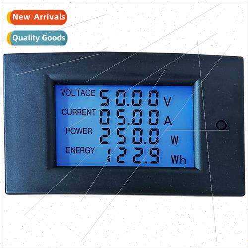 DC Power Meter Digal Display Multifunction Power Monor 100V