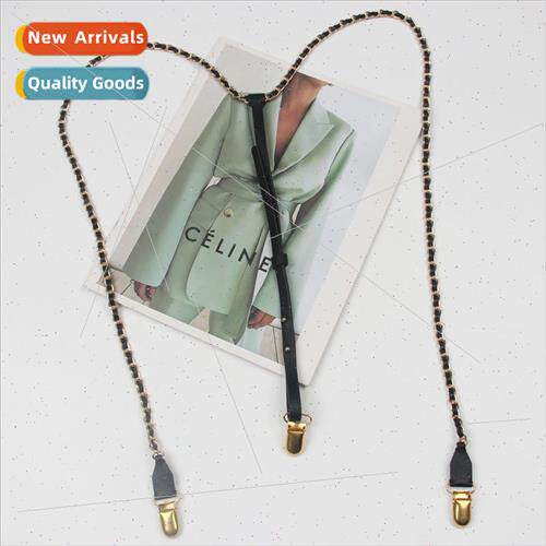 Women Hundred Alloy Back Strap Chain Clip Belt Women Decorat