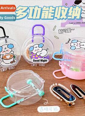 Mini trolley case organizer creative actionable luggage jewe