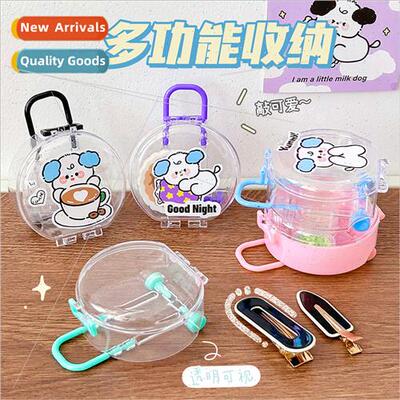 Mini trolley case organizer creative actionable luggage jewe