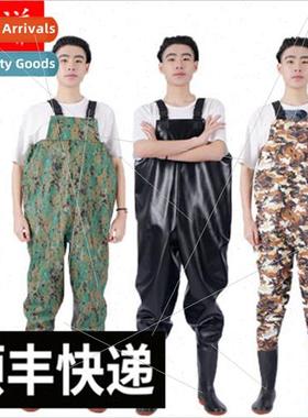 Fishing Qian thickened underwater pants half nylon fishing c