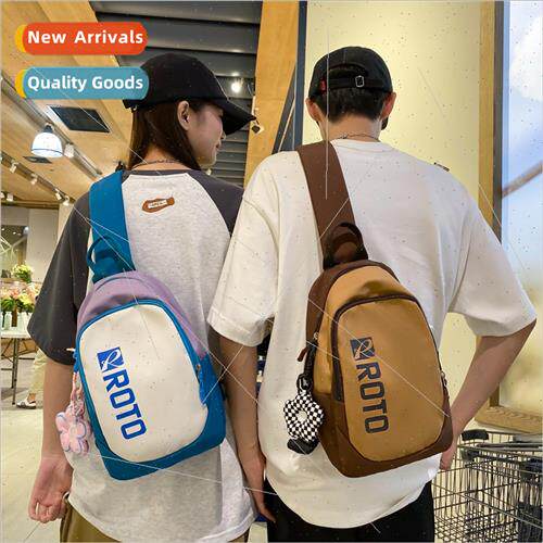 mple fashion bag female summer new fashion nd chest bag retr