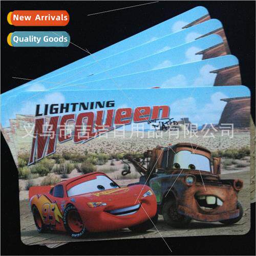 Cars Eco-friendly PP Plastic 3D Table Mat Placemat Coasters