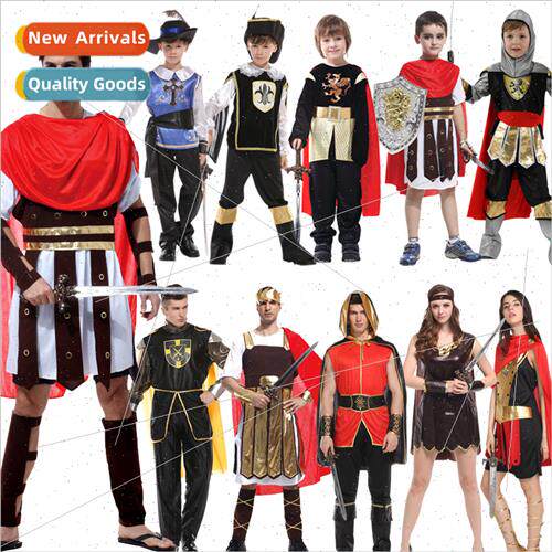 Halloween Masquerade Costumes Adult Ancient Roman Samurai Me