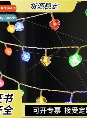 Led beaded heart lights string confession god proposal atmos