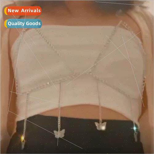 YL2295 Europe Body chain alloy hollow small butterfly pendan