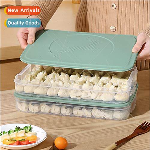 Dumpling box household multi-layer storage box refrigerator