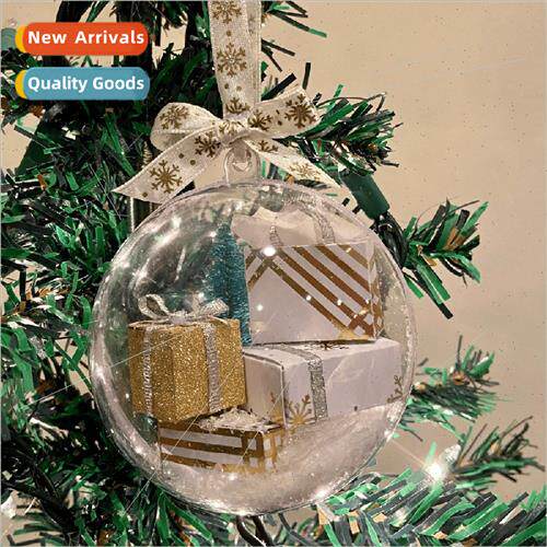 2023 Christmas new Christmas e decoration transparent ball h
