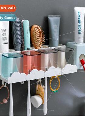 Toothbrush Holder Set Bathroom Bathroom Mouthwash Cup Toothb